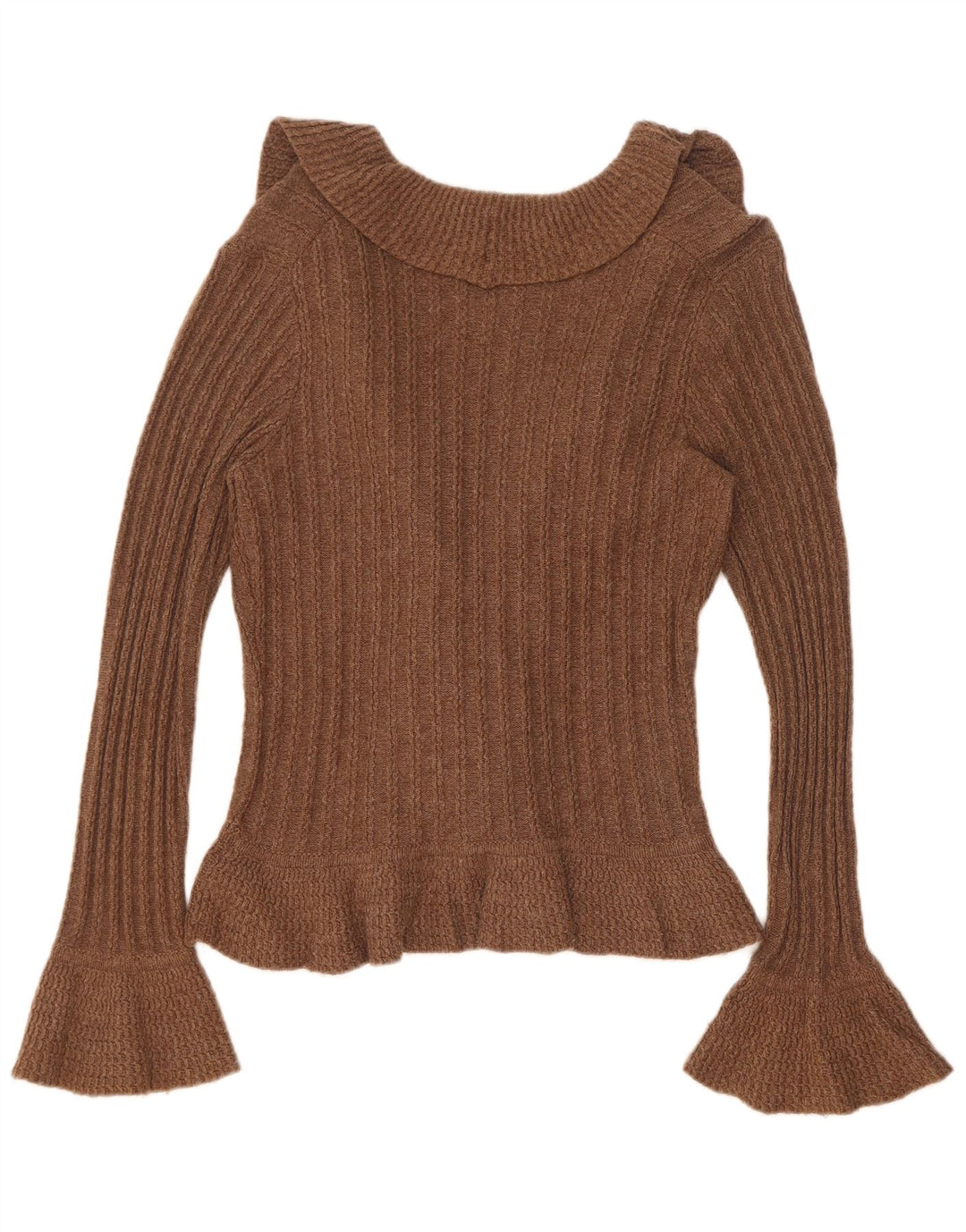 Marks & Spencer - Cárdigan para mujer (talla 40), algodón marrón medio