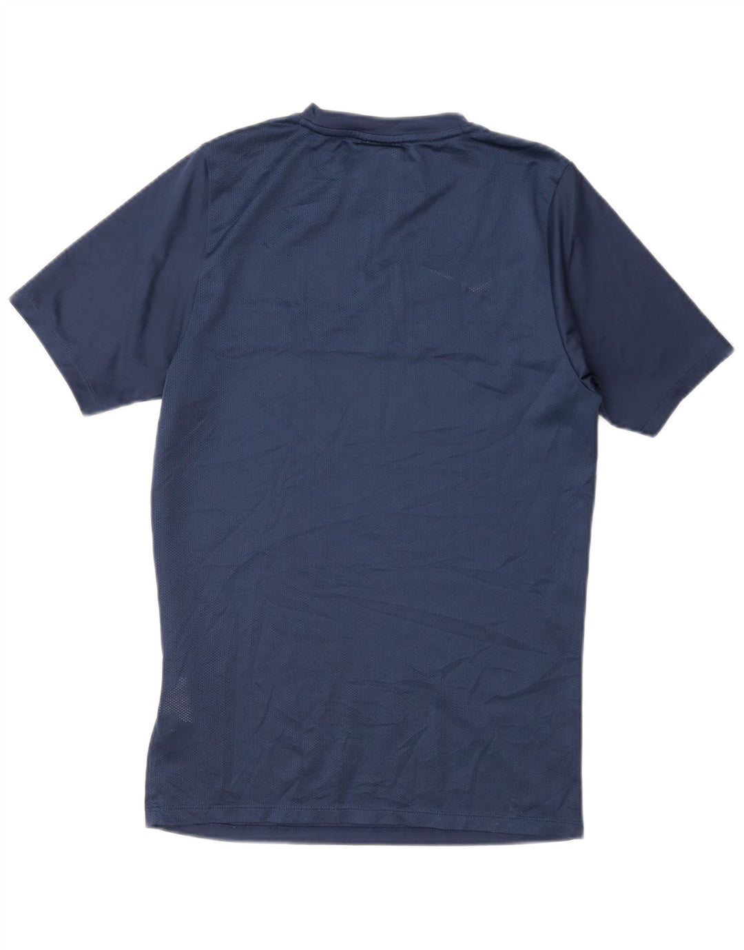 Camiseta Nike Dri Fit para hombre Top Small Azul marino Colorblock Poliéster