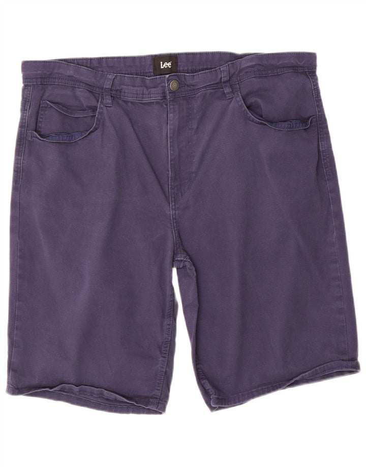 Lee - Pantalones cortos casuales para hombre, talla grande, W36, algodón azul marino