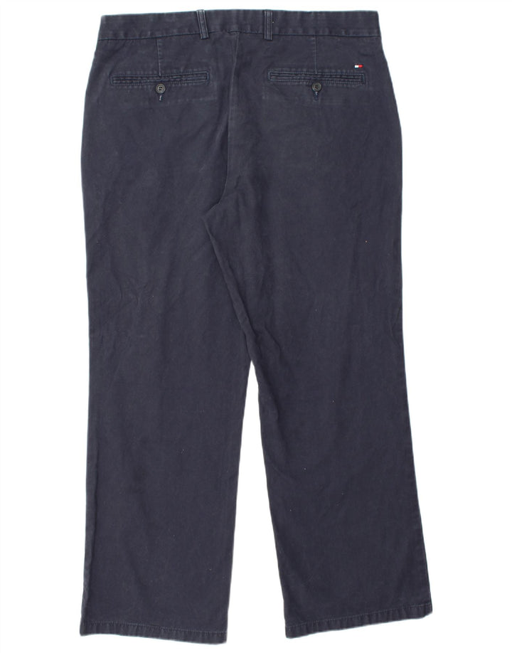 TOMMY HILFIGER Pantalón chino Soho de ajuste relajado para hombre W36 L30 Azul marino
