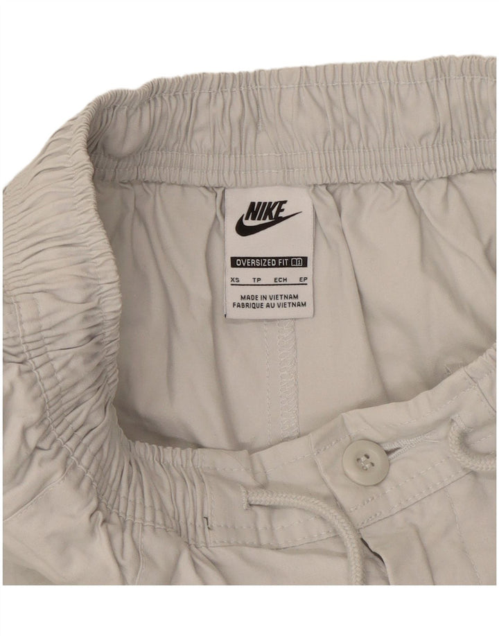 Pantalones cortos chinos extragrandes con pinzas para hombre Nike XS W26 Algodón blanco