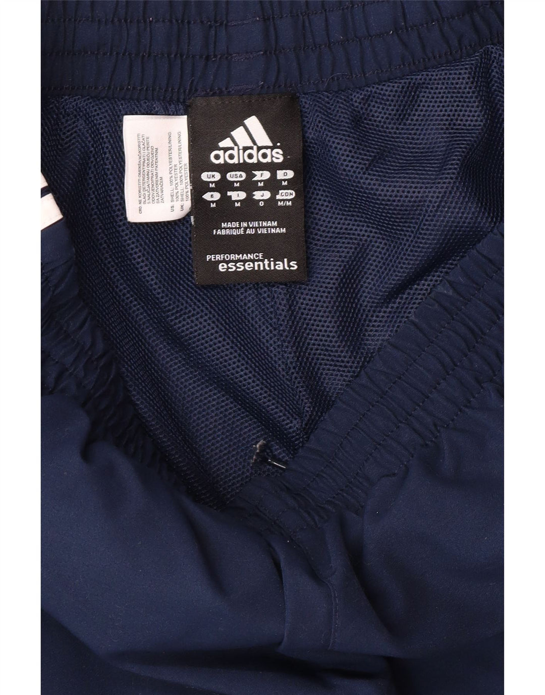 ADIDAS Pantalón de chándal Climalite para hombre Poliéster azul marino medio