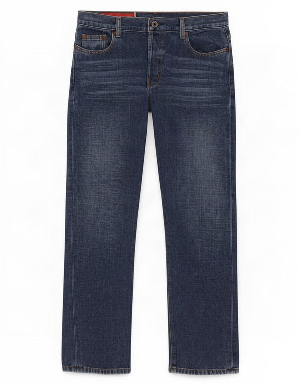 Vaqueros Guess Mujer Rectos W31 L28 Azul Algodón