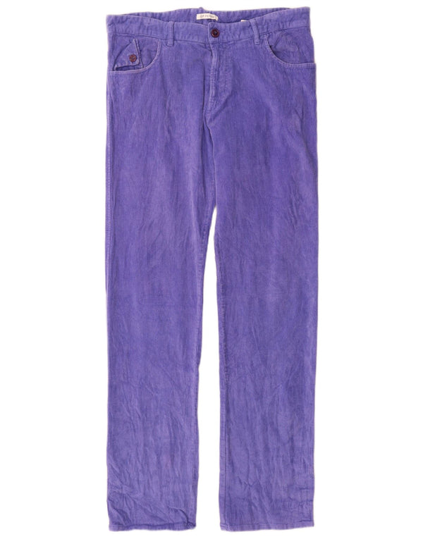 GF Ferre Pantalones de pana Ittierre para hombre IT 48 Medium W34 L33 Púrpura