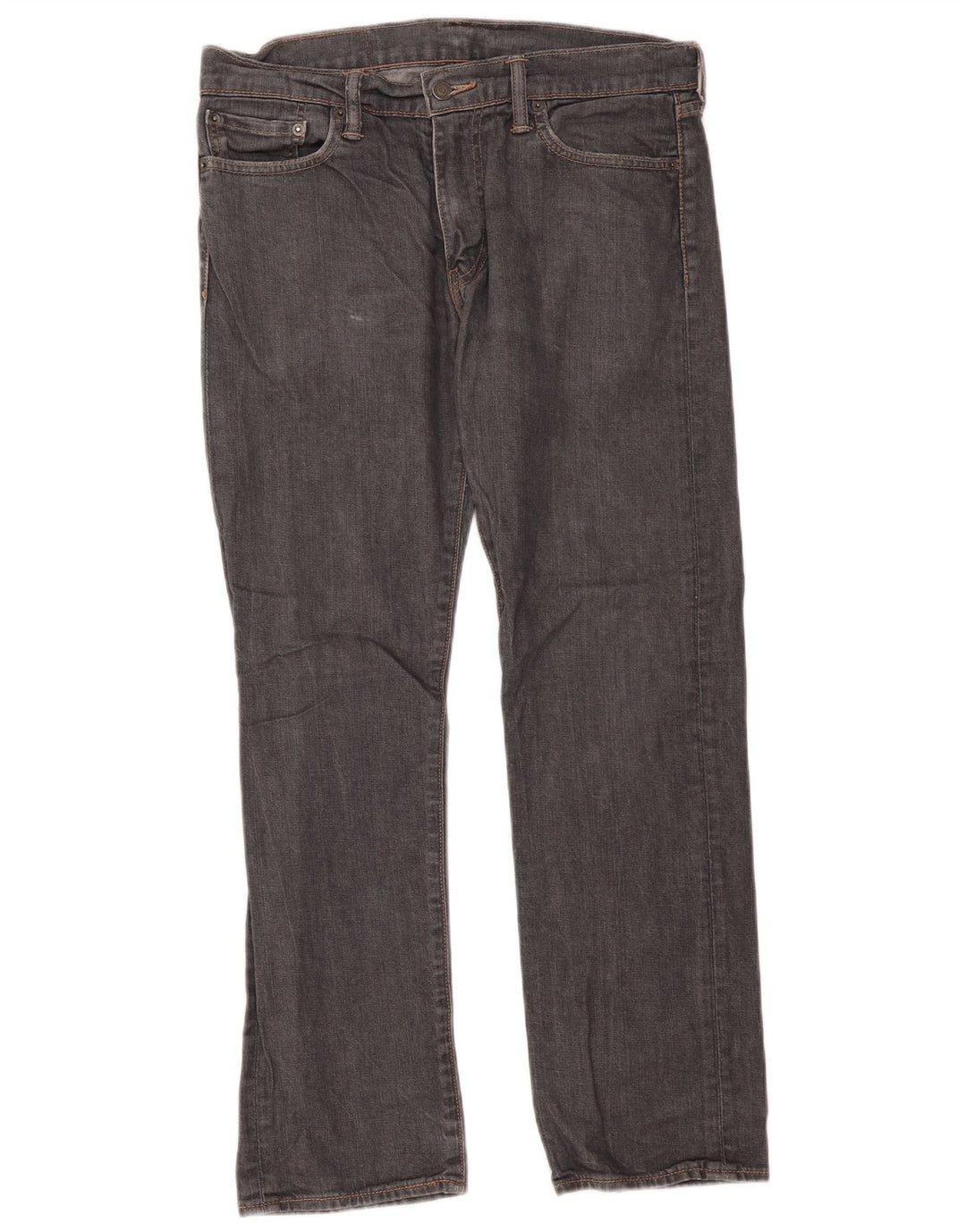 Levi's Jeans rectos 504 para hombre W32 L30 Algodón gris