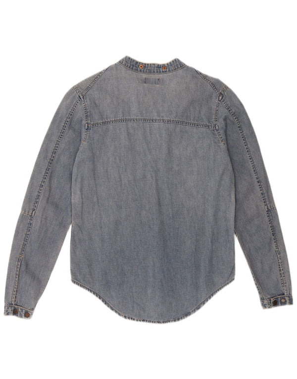 Levi's Camisa vaquera tipo jersey para mujer UK 6 XS Algodón azul