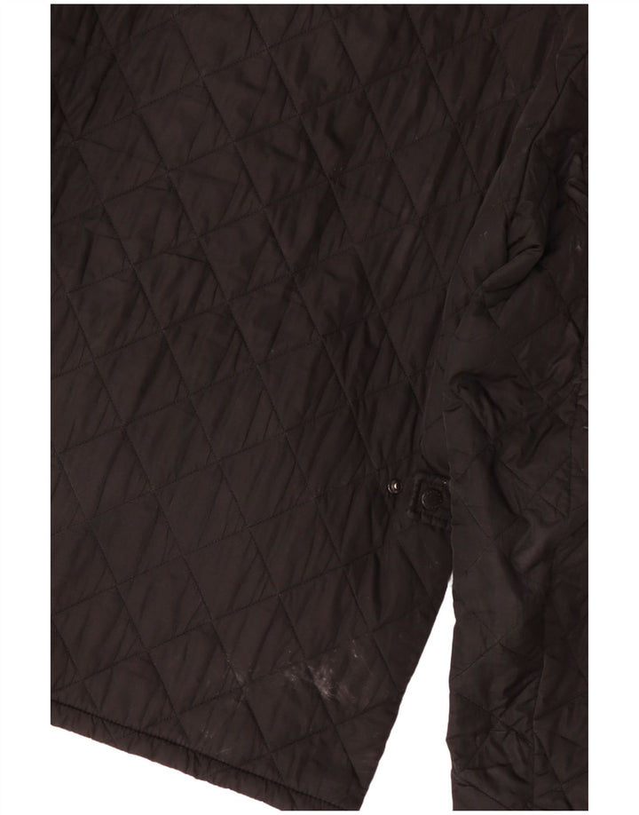 BARBOUR Chaqueta acolchada para hombre UK 36 Small Black