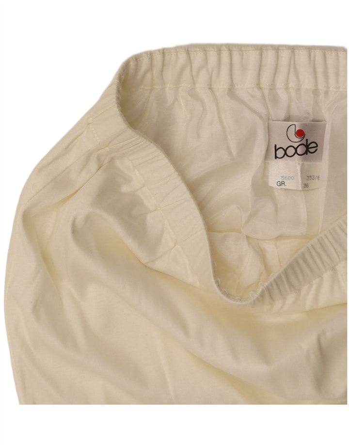 BODE Falda midi para mujer EU 36 Small W26 Blanco roto