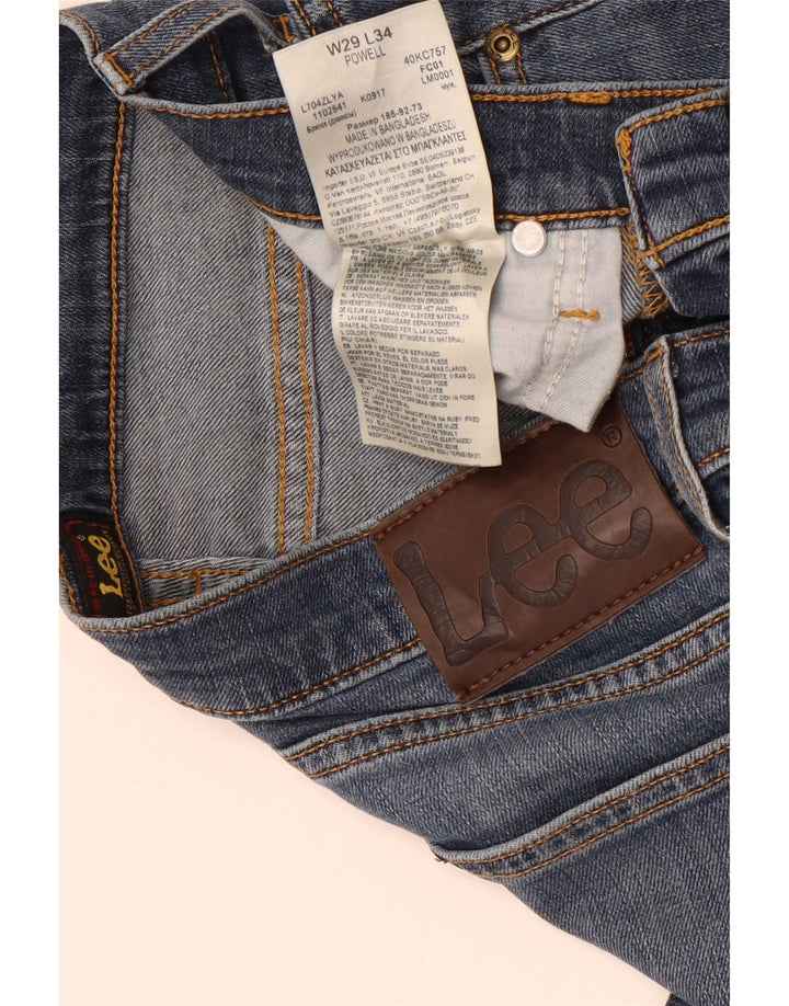 Lee Jeans Powell Slim para Hombre W29 L31 Algodón Azul