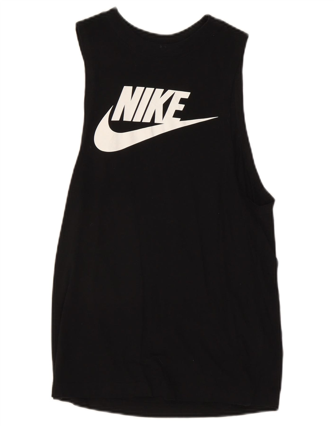Nike Camiseta gráfica para mujer UK 6 XS Algodón negro