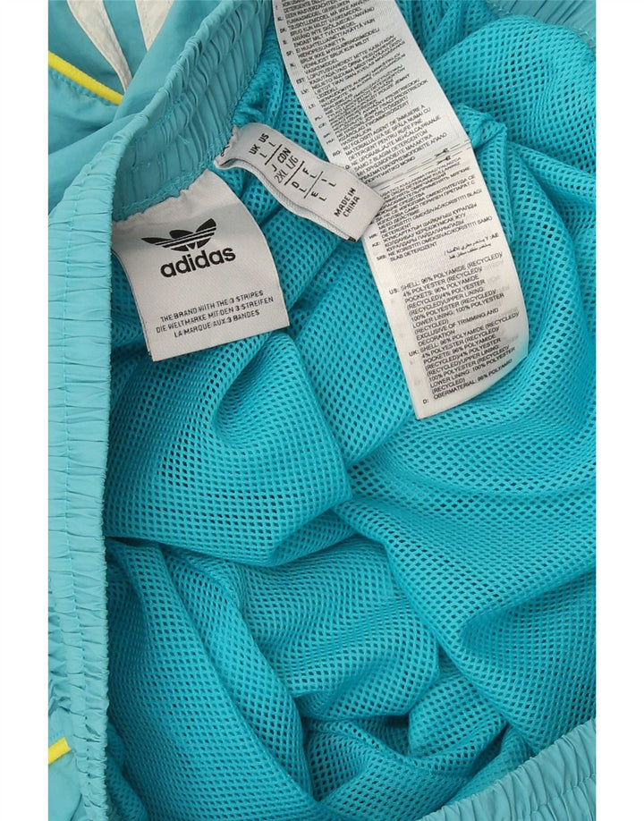 Adidas Hombre Pantalones De Chándal Joggers Large Azul Poliamida