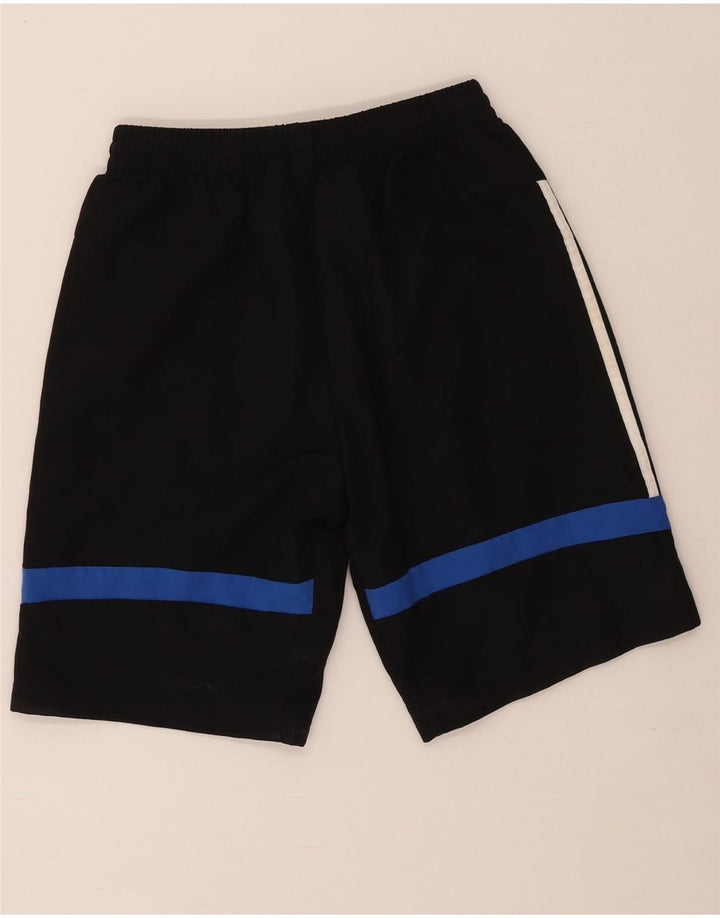 Adidas Pantalones cortos deportivos para niño 13-14 años Negro Colorblock Poliéster