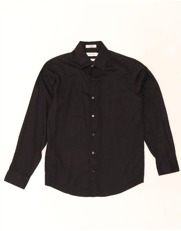 Camisa Calvin Klein Niño 13-14 Años Negro Algodón