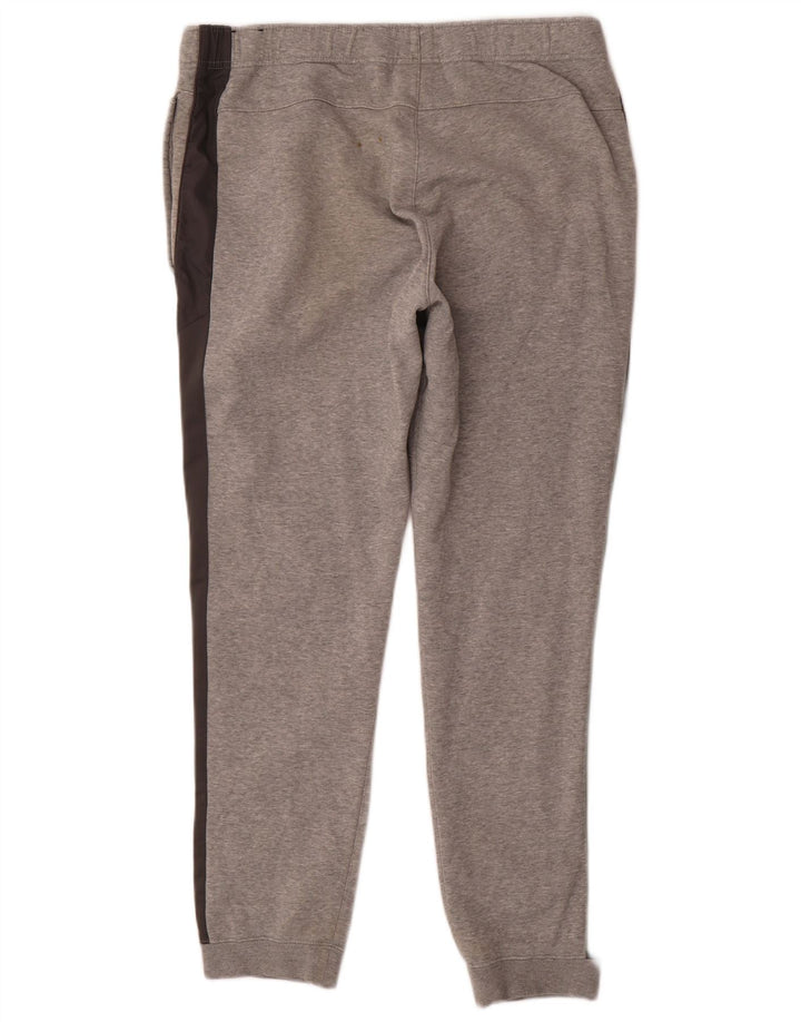NIKE Hombre Pantalones de chándal Joggers Large Gris Colorblock Algodón