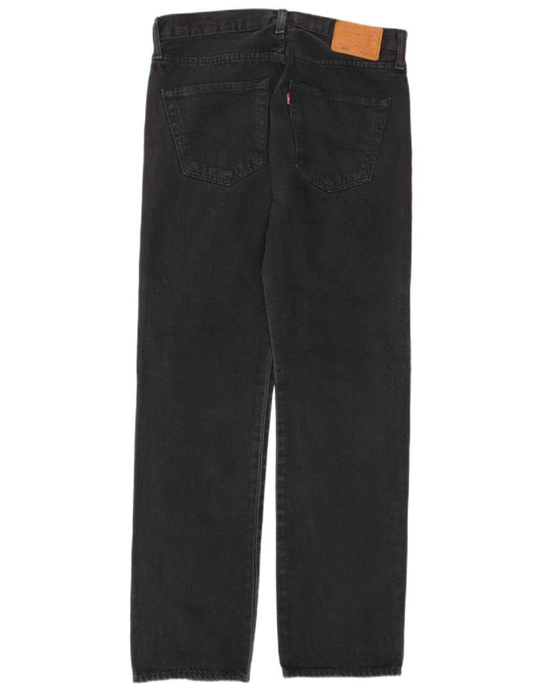 Levi's Jeans rectos 501 para hombre W32 L32 Algodón negro