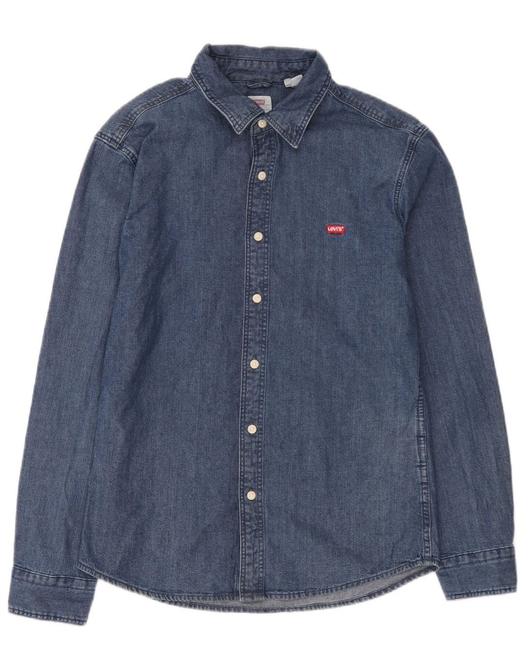 Levi's Hombre Camisa Vaquera Slim Fit De Algodón Azul Medio