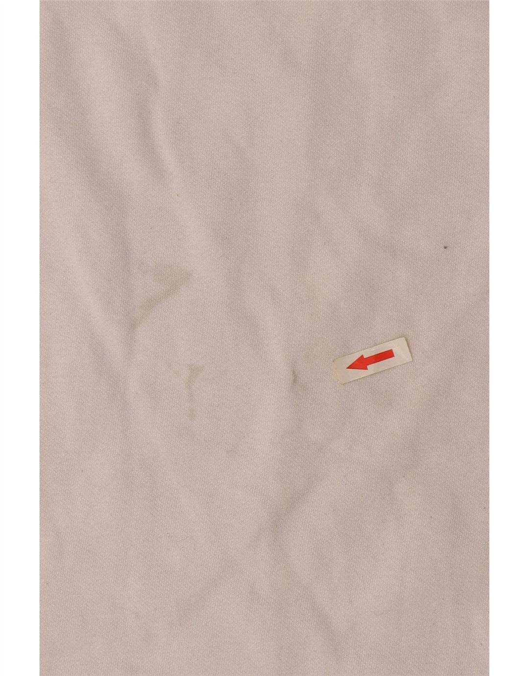 Kappa Hombre Sudadera Gráfica Jumper Large Algodón Blanco