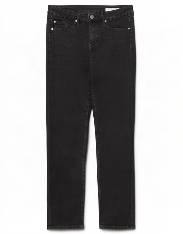 Marks & Spencer Jeans The Lily Slim para Mujer UK 12 Medium W30 L30 Negro