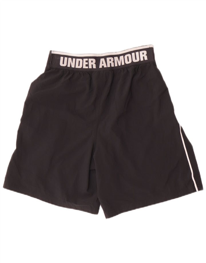 Under Armour Pantalones cortos deportivos para hombre mediano negro