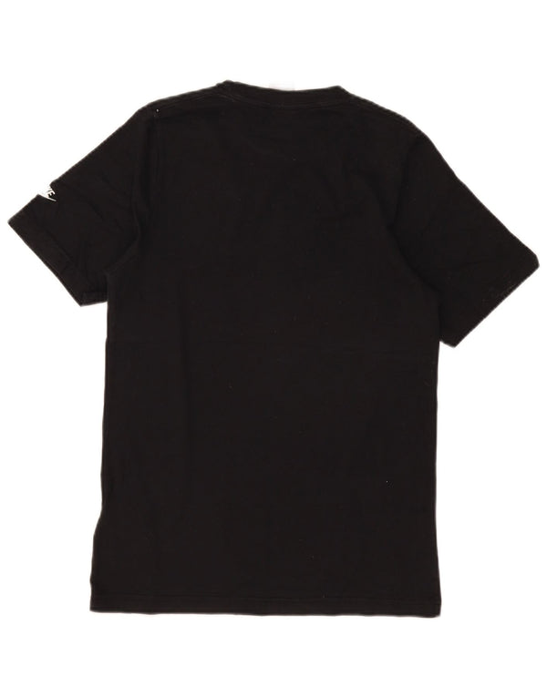 Nike - Camiseta gráfica para hombre, talla pequeña, algodón negro
