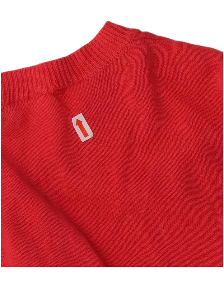 MARKS & SPENCER Suéter tipo cárdigan para mujer UK 18 XL Algodón rosa