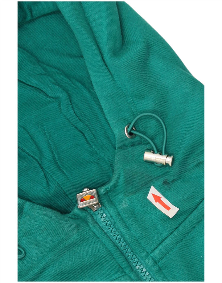Ellesse Jersey con capucha y gráfico extragrande para mujer Reino Unido 12 Algodón verde medio