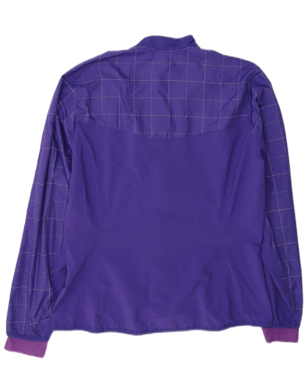 Adidas - Chaqueta de chándal para mujer, talla 40, talla grande, color morado, poliéster