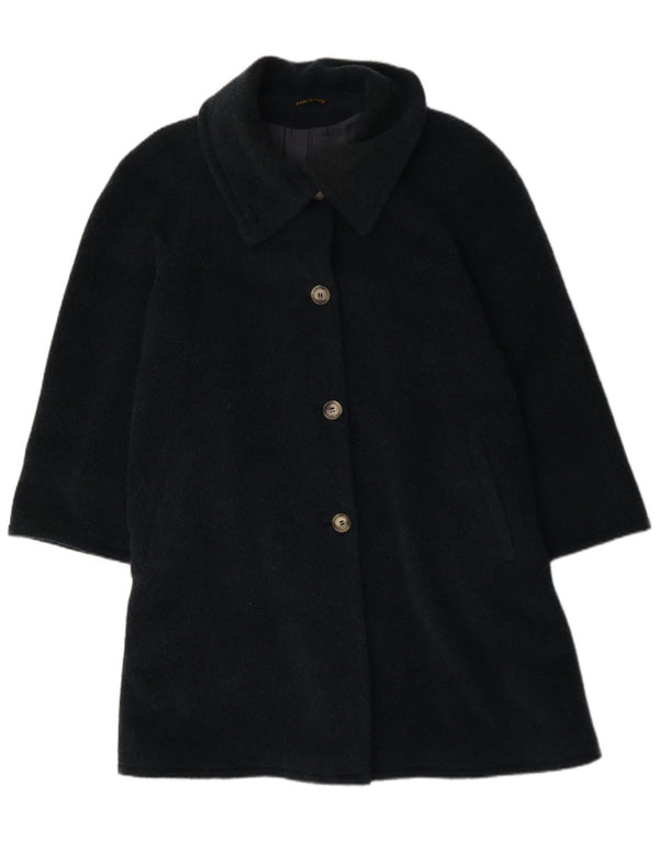 VINTAGE Abrigo de gran tamaño para mujer Reino Unido 14 Verde grande