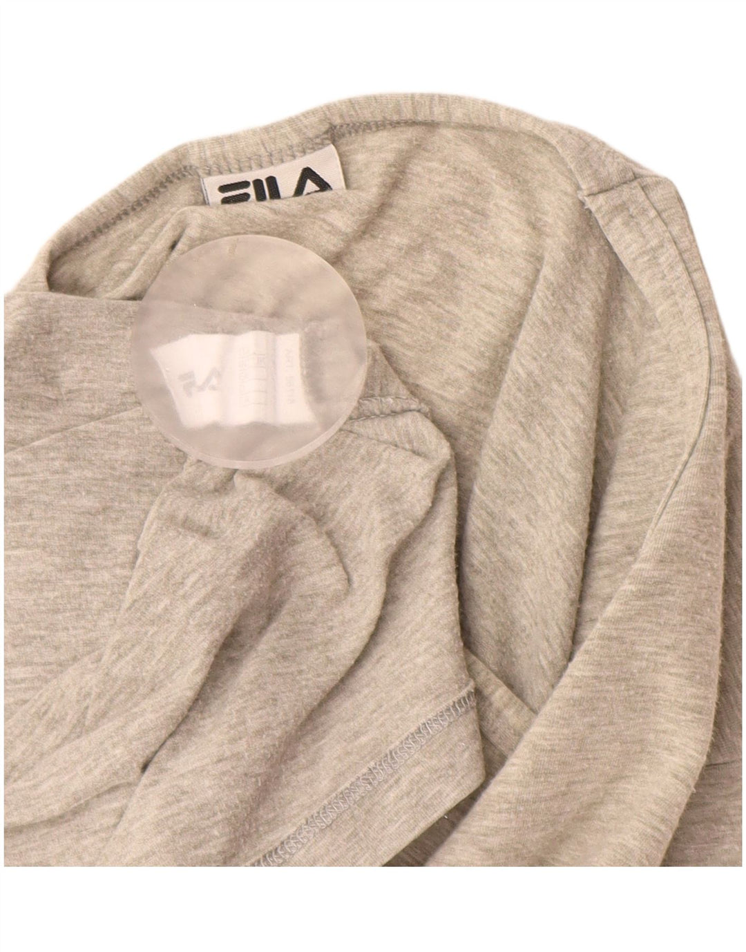 Fila Hombre Camiseta Top Small Gris Colorblock Algodón