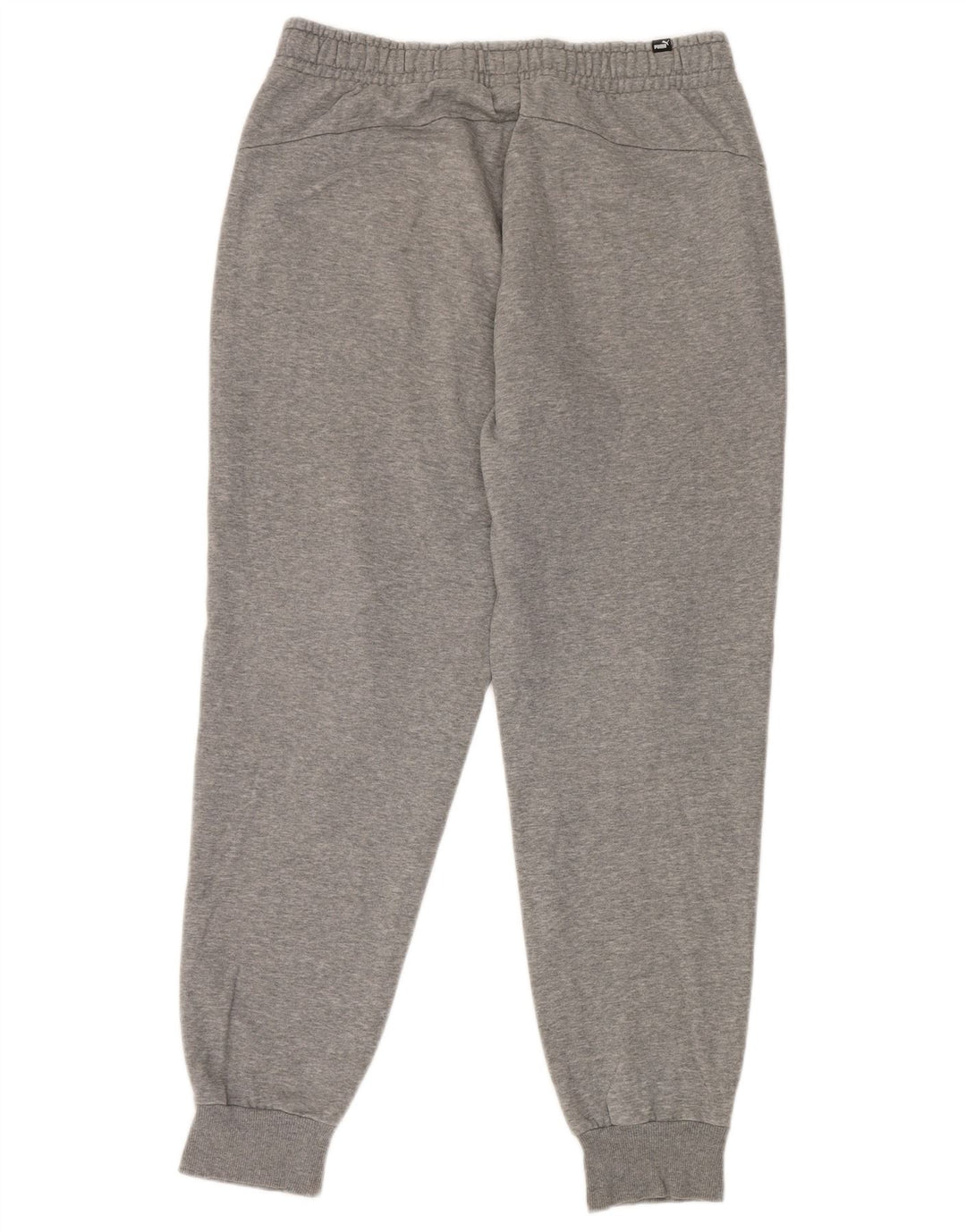 PUMA Pantalones de chándal para hombre Joggers Large Grey Cotton