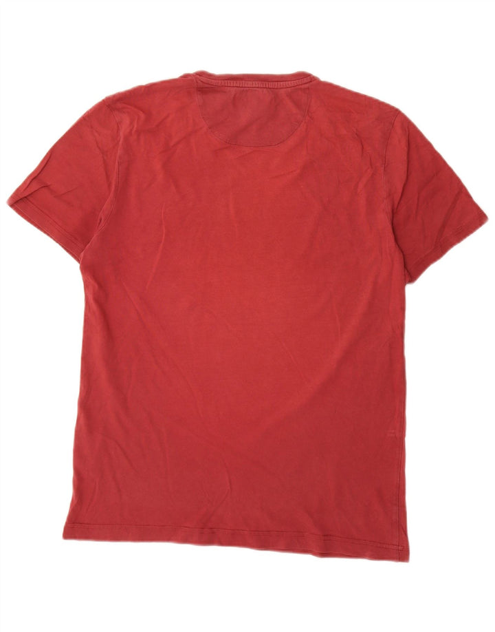 Lyle & Scott - Camiseta para hombre, color rojo medio, algodón