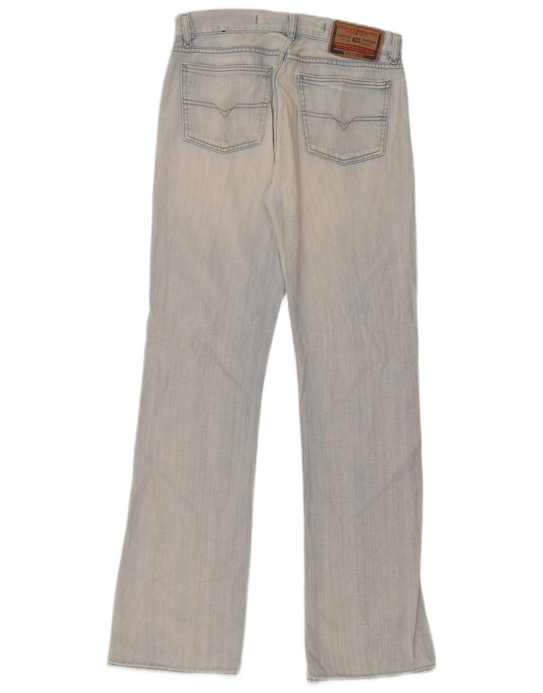 Vaqueros Diesel Mujer Rectos W32 L34 Algodón Azul