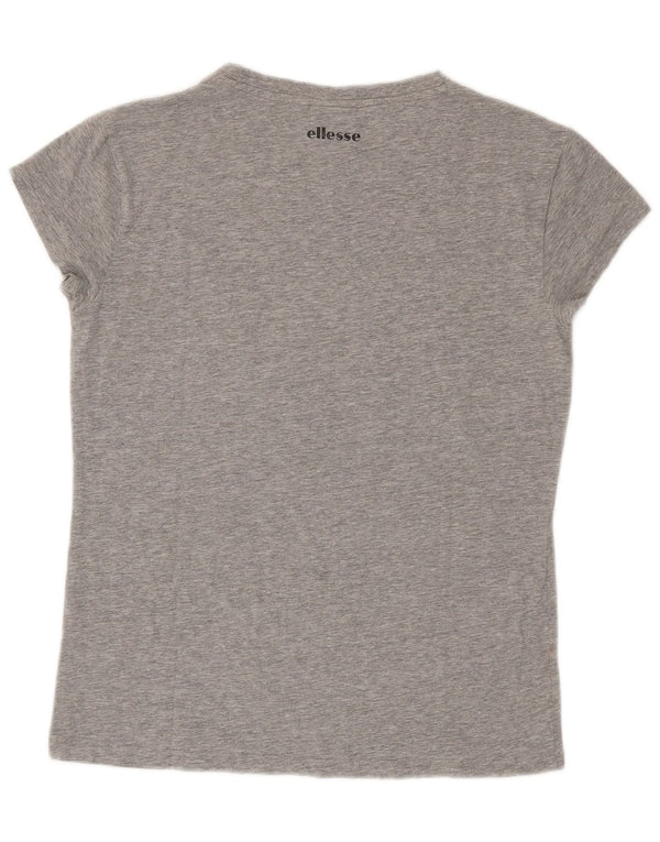 Ellesse Camiseta gráfica para mujer Top UK 40 XL Gris