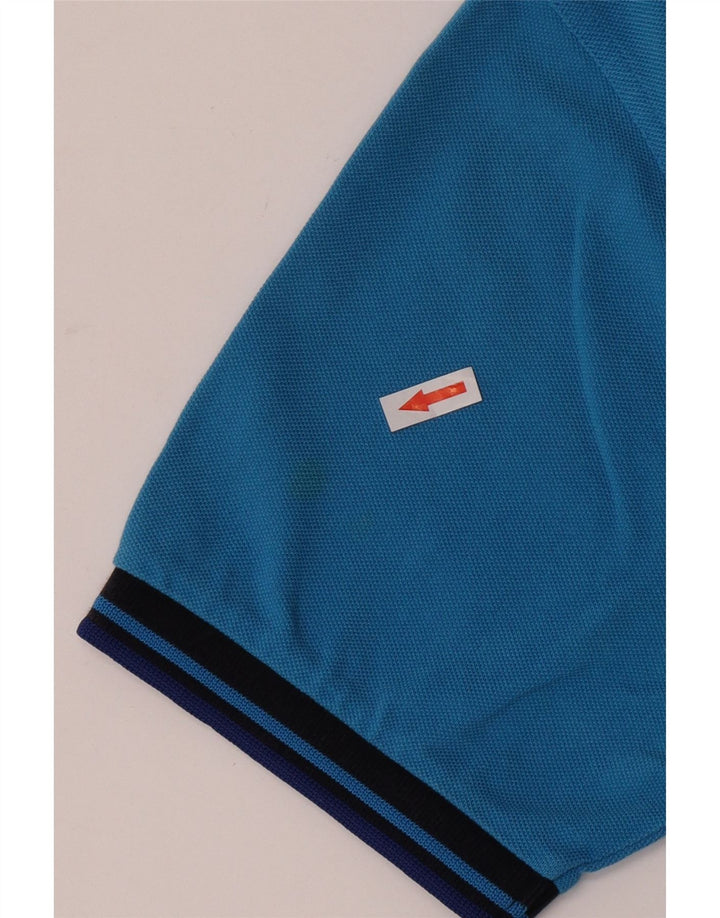 Polo Fred Perry Hombre Algodón Azul Medio