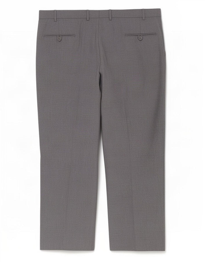 Marks & Spencer Pantalón chino recto para hombre W44 L29 Poliéster gris