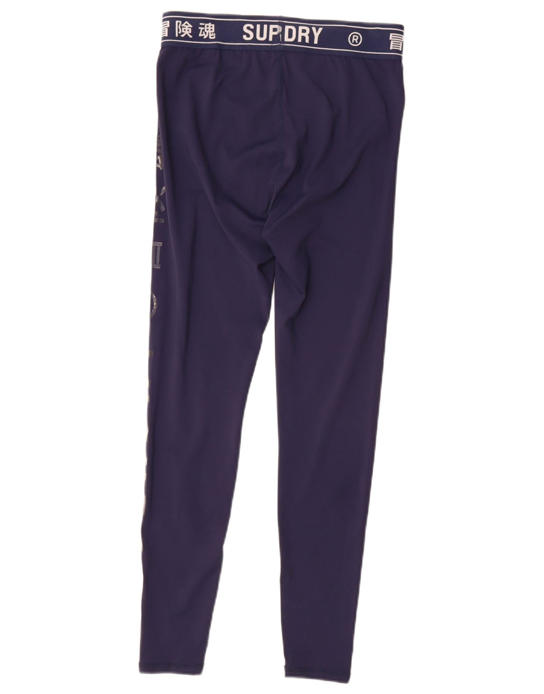 Superdry Leggings Gráficos Para Mujer UK 42 Medio Azul Marino Poliéster