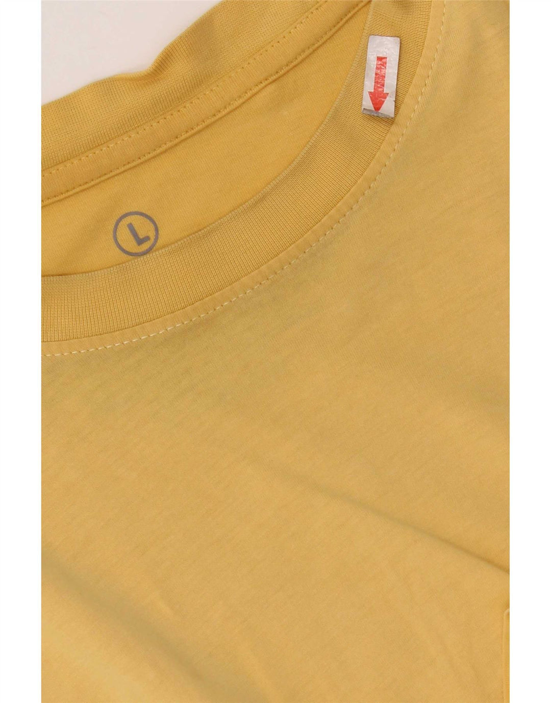Billabong Hombre Camiseta Top Grande Algodón Amarillo
