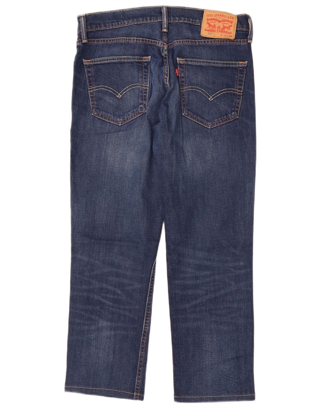 Levi's Hombre 511 Slim Jeans W32 L26 Algodón Azul