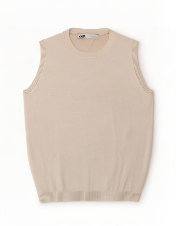 Zara Mujer Chaleco Top Reino Unido 8 Pequeño Blanco