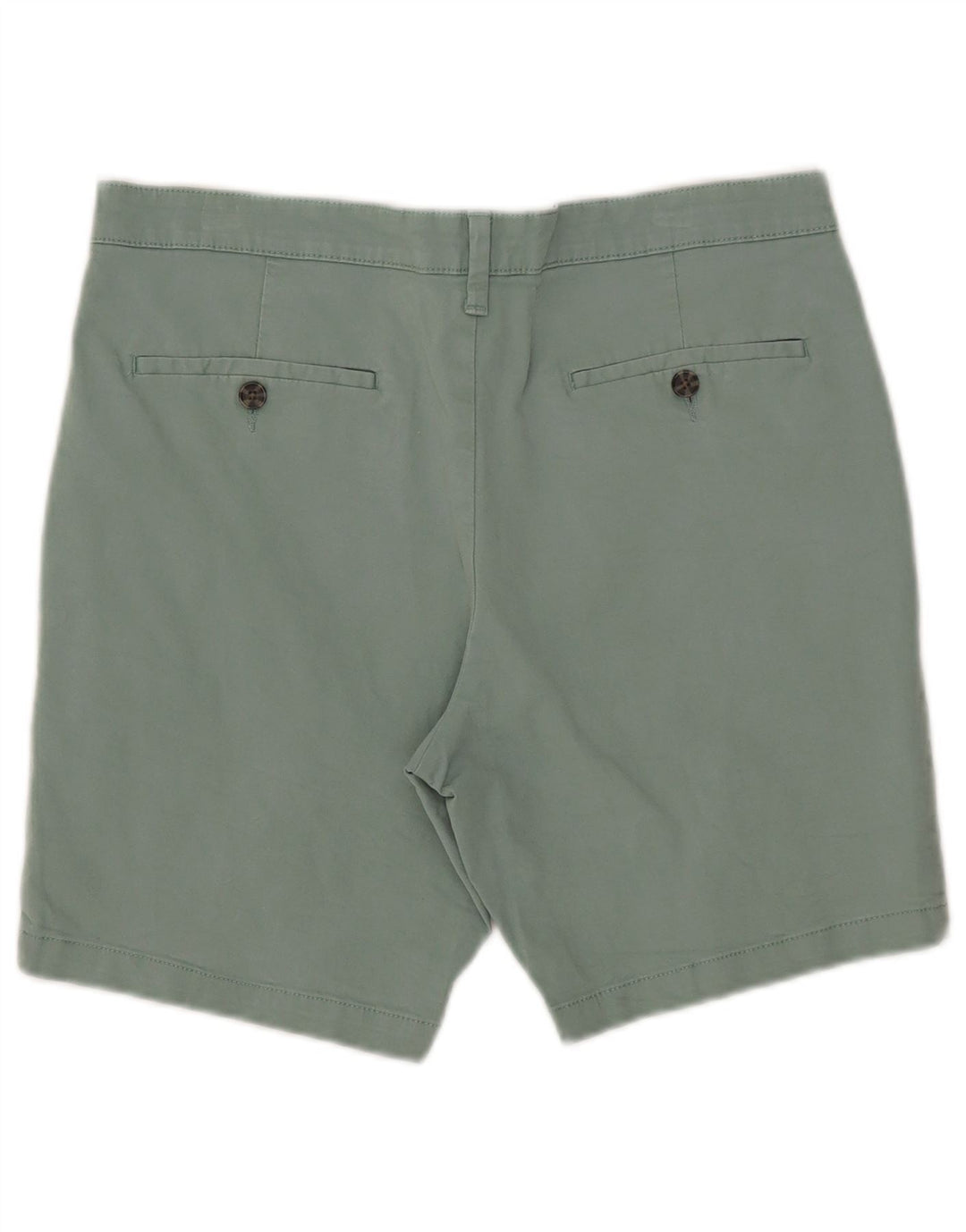 Marks & Spencer Pantalones cortos chinos para hombre W34 Algodón verde grande
