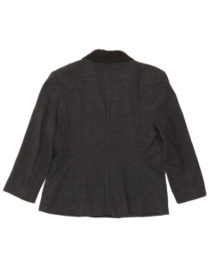 Chaqueta tipo blazer para mujer de French Connection, Reino Unido 42, pata de gallo gris medio