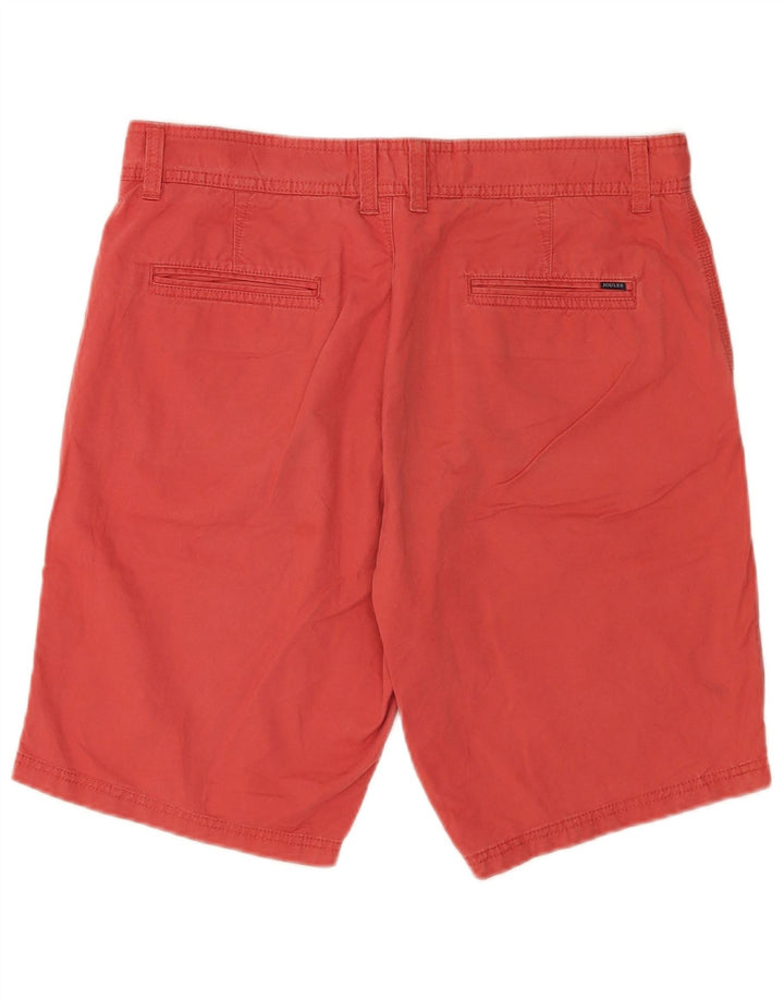 Pantalones cortos chinos Joules para hombre W34 Large Red Cotton