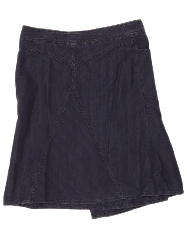 Max & Co. Falda acampanada para mujer W28 Mediana azul marino a rayas