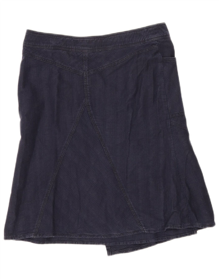 Max & Co. Falda acampanada para mujer W28 Mediana azul marino a rayas