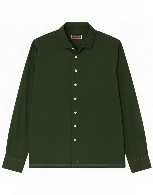 Louis Copeland Camisa para hombre XL Verde