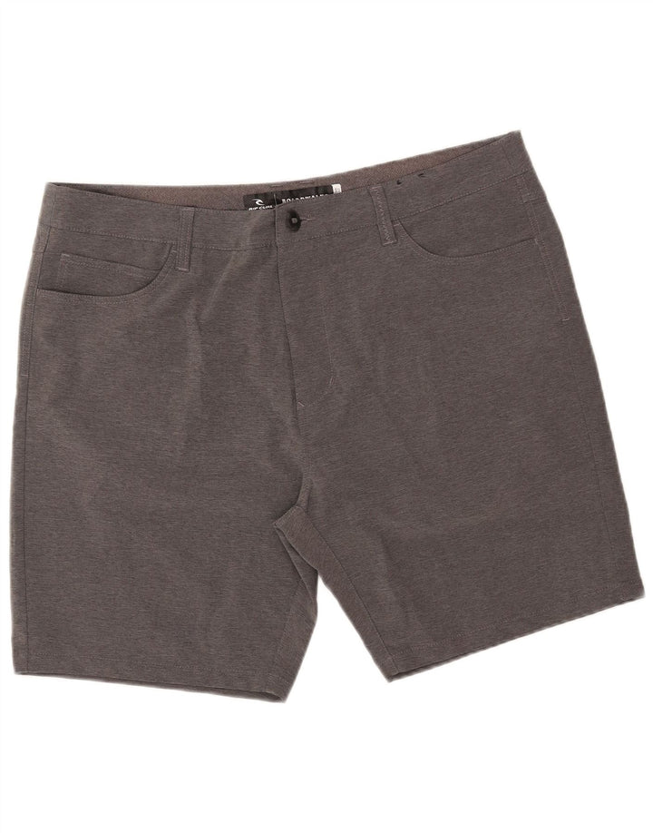 Rip Curl Pantalones cortos casuales para hombre W40 XL Gris