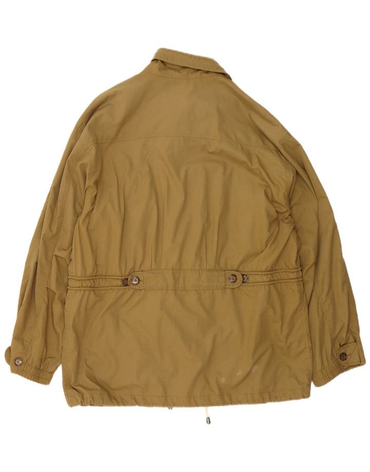 Chaqueta utilitaria vintage para hombre Reino Unido 42 XL Caqui