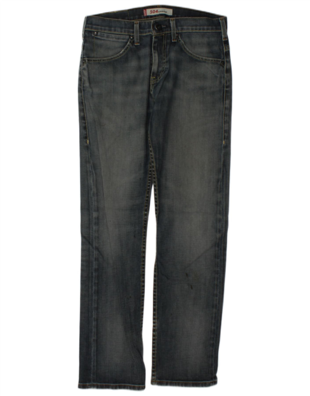 Levi's Hombre 504 Vaqueros Rectos W30 L31 Azul Marino