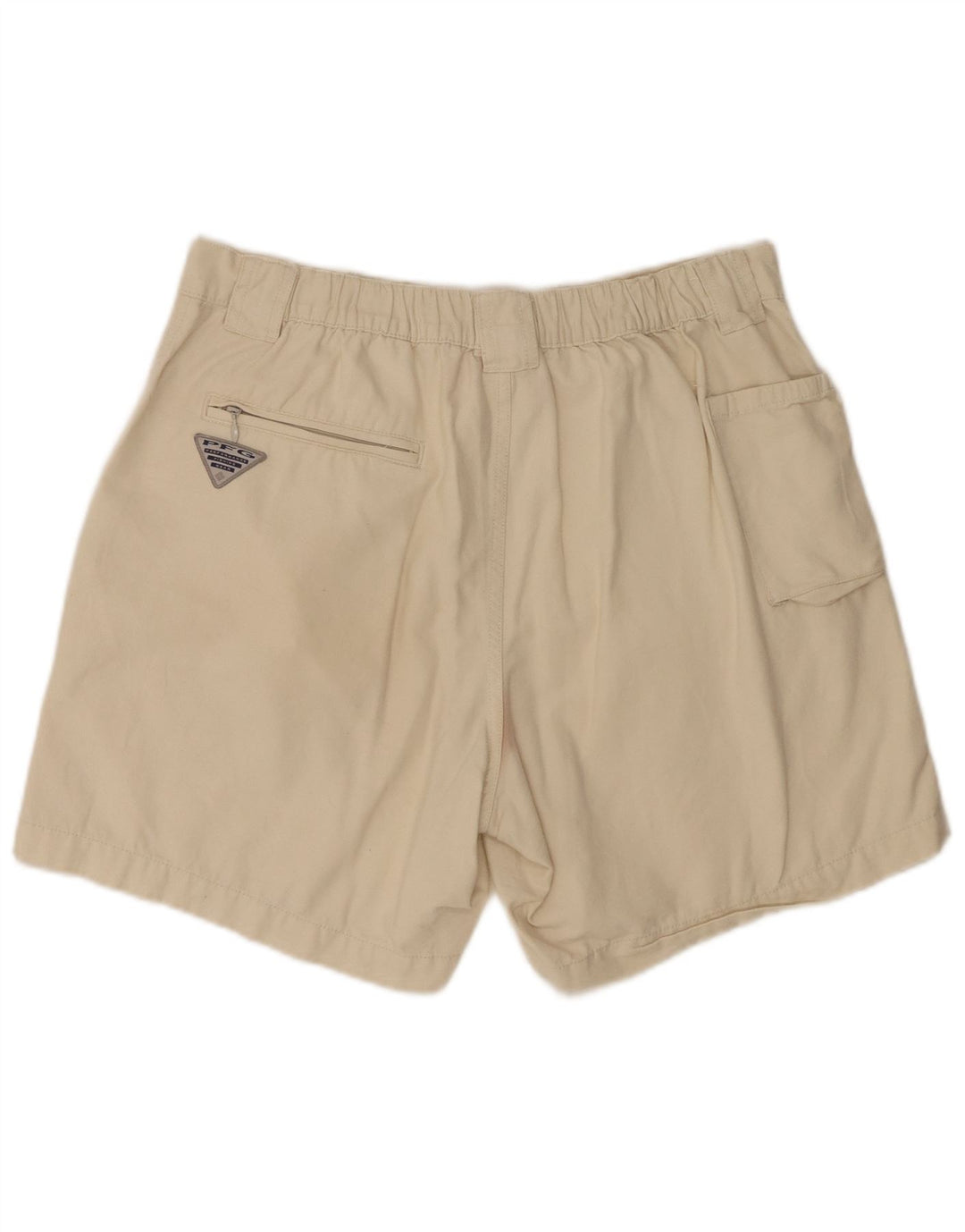 Pantalones cortos cargo Columbia para hombre medianos W32 algodón beige