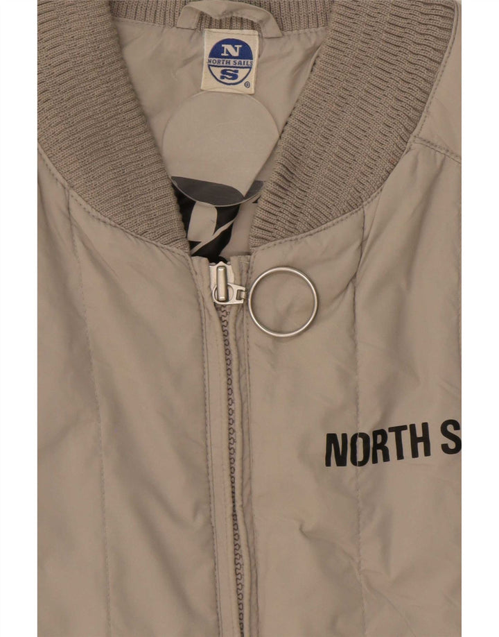 Chaleco acolchado para hombre North Sails UK 42 XL Poliamida beige